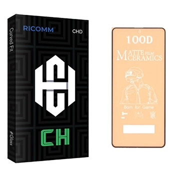 محافظ صفحه نمایش مات ریکام مدل CH glass مناسب برای گوشی موبایل شیائومی MI 9T